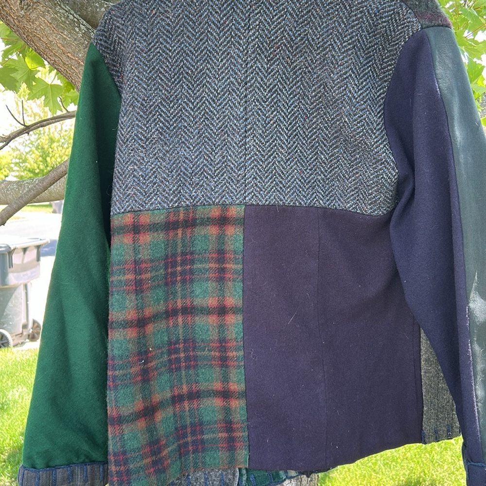 Multicolor Patchwork Women's Jacket By Babasbaazu… - image 6